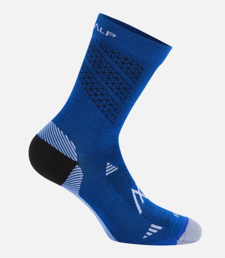 Laufsocken mit Merinowolle - High Cut