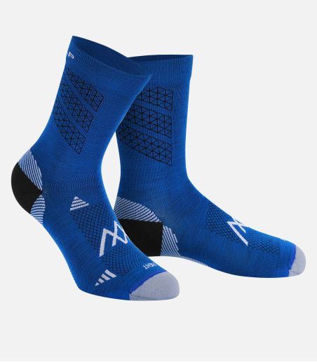 Laufsocken mit Merinowolle - High Cut