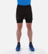 Short de trail running 2 en 1 3D-FLEX