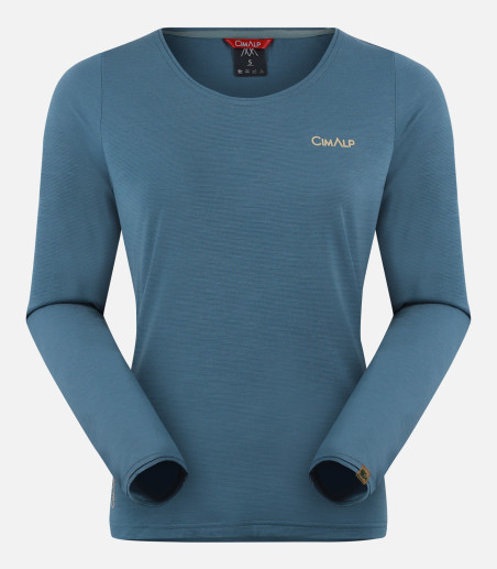 Langärmeliges Merino T-Shirt