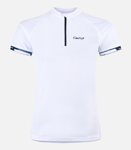 Maglietta sportiva ad asciugatura rapida - Mezza zip