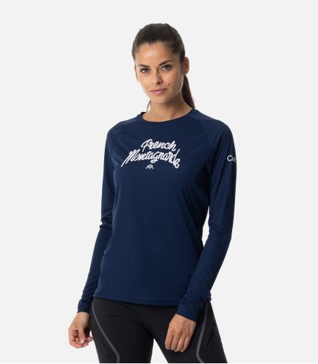 Maglia a maniche lunghe leggera e traspirante