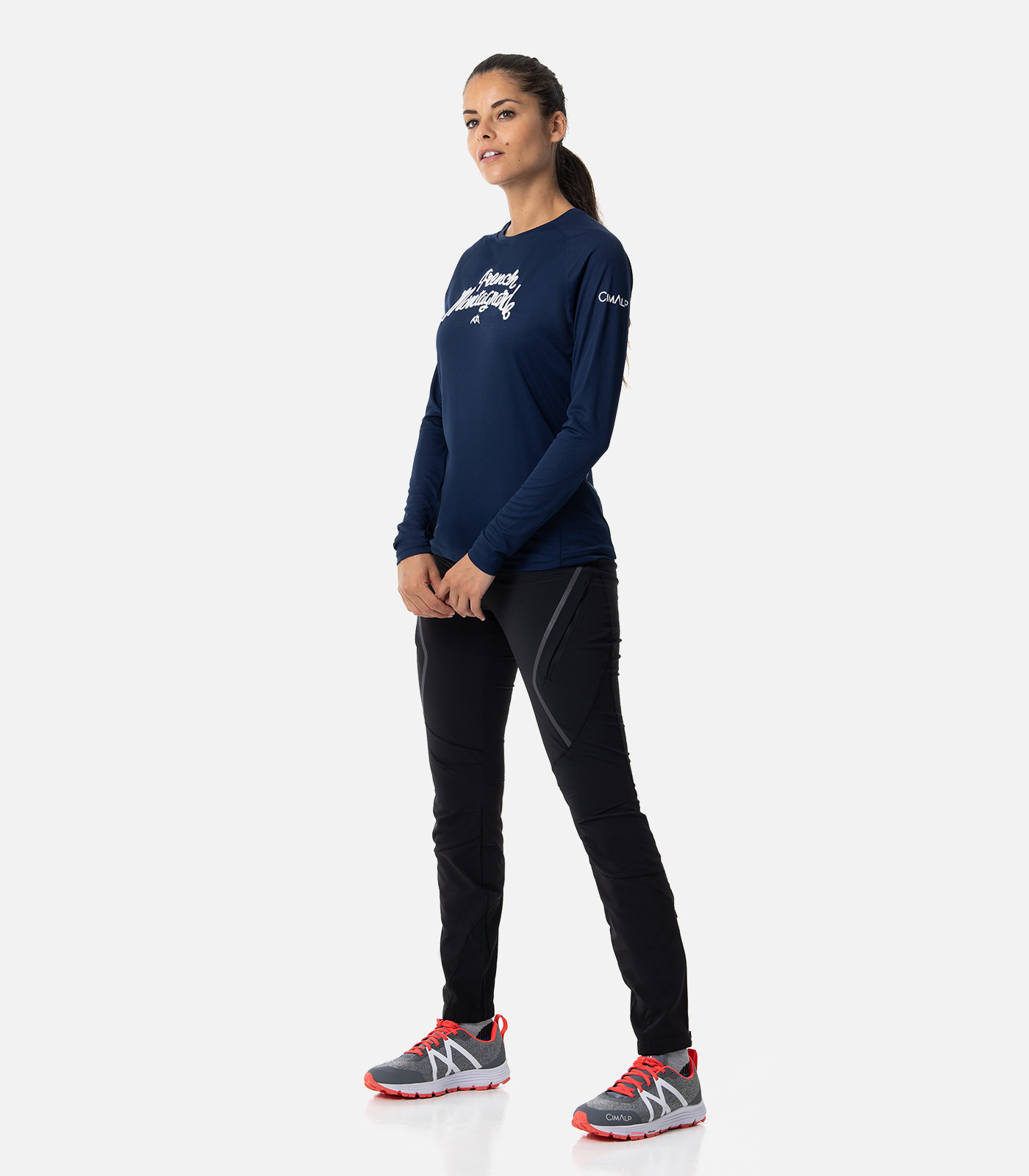 Atmungsaktives Funktionsshirt mit langen Ärmeln