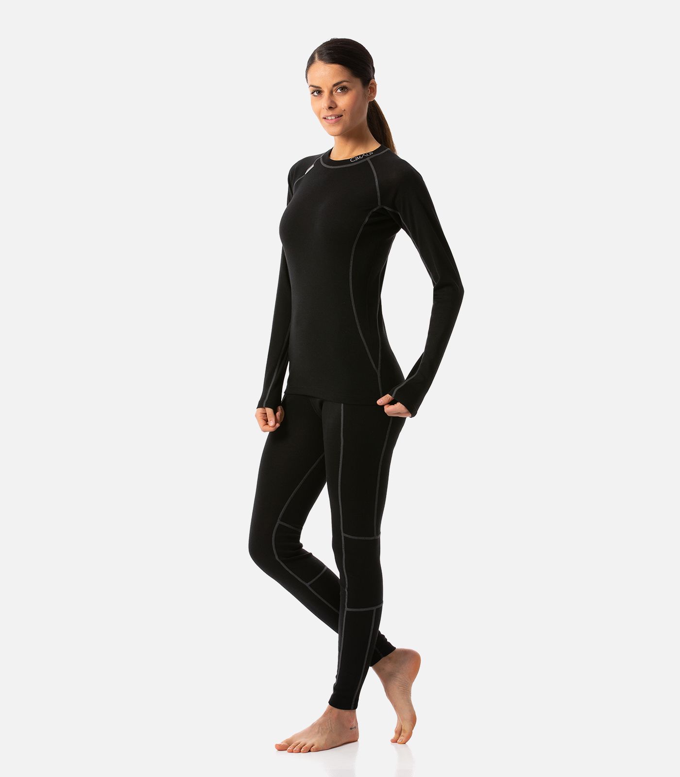Thermo-Baselayer mit Merinowolle