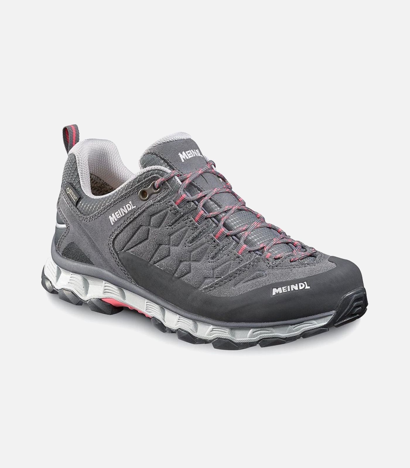 LITE TRAIL LADY GTX Gris Femme Chaussures de marche tige basse Goretex femme MEINDL