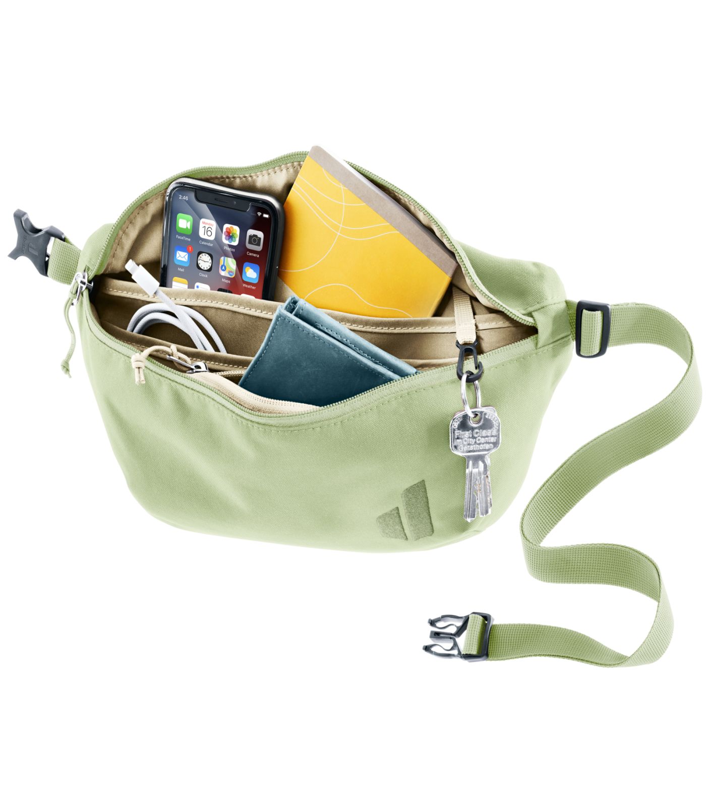 La traduction en espagnol serait : Riñonera DEUTER