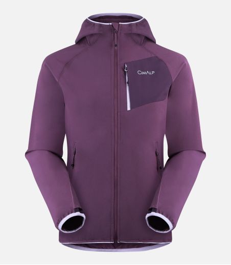 Chaqueta cortaviento y elástica