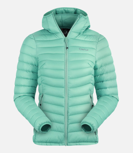Doudoune à capuche chaude et compressible en Cimaloft®