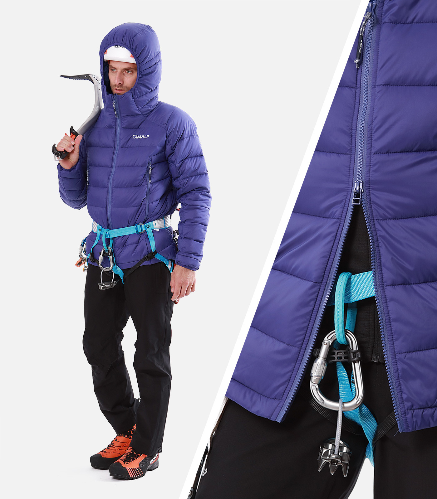 Doudoune légère et chaude en duvet CimaCuin®