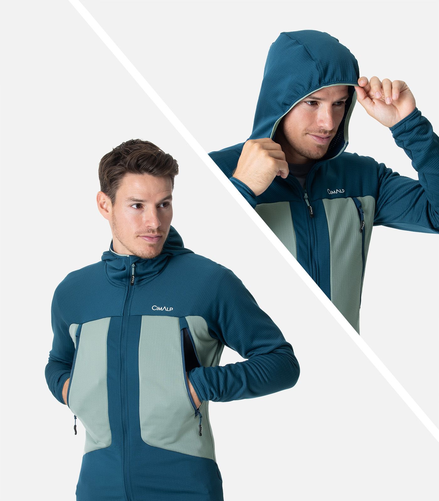 Veste polaire légère et stretch CimaGrid®