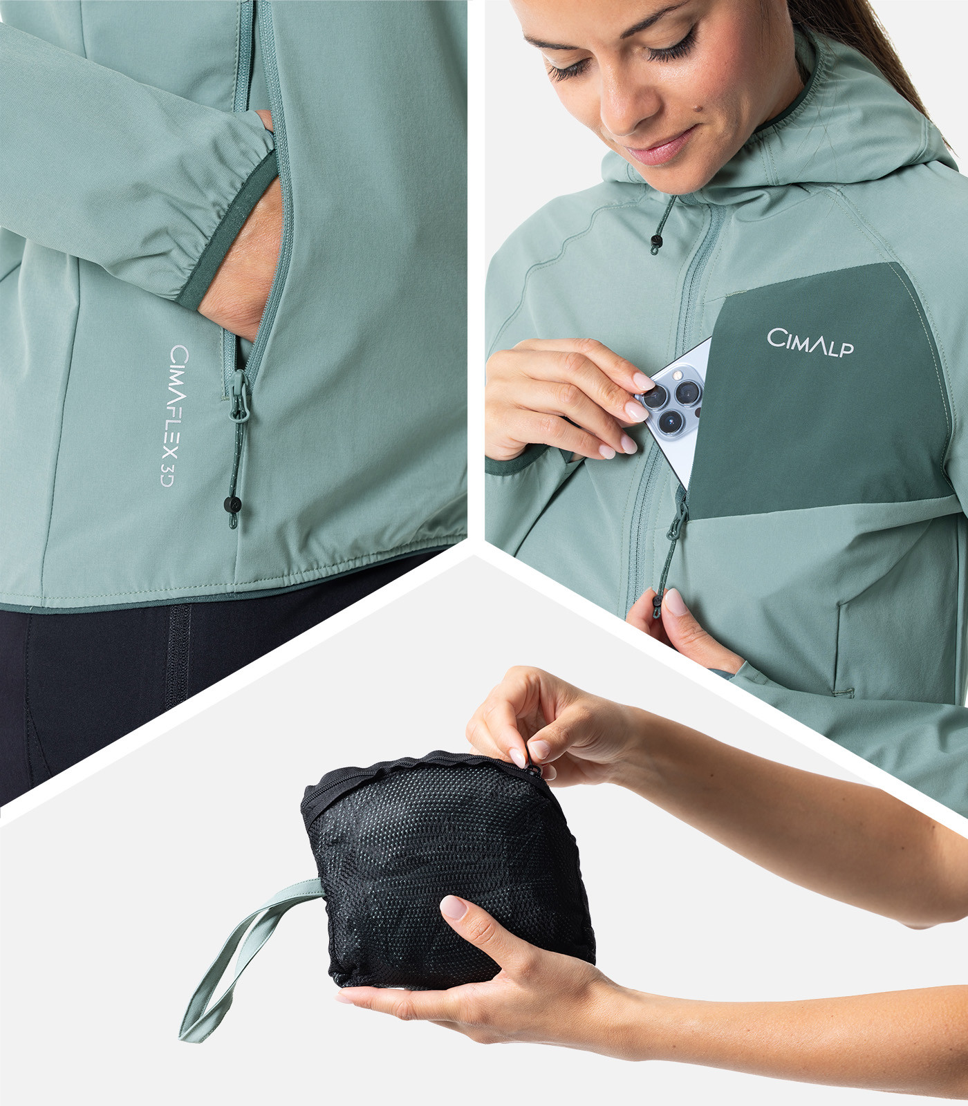 Winddichte Softshelljacke