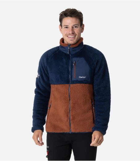 Chaqueta polar cálida de pelo largo Chaqueta polar cálida de pelo largo