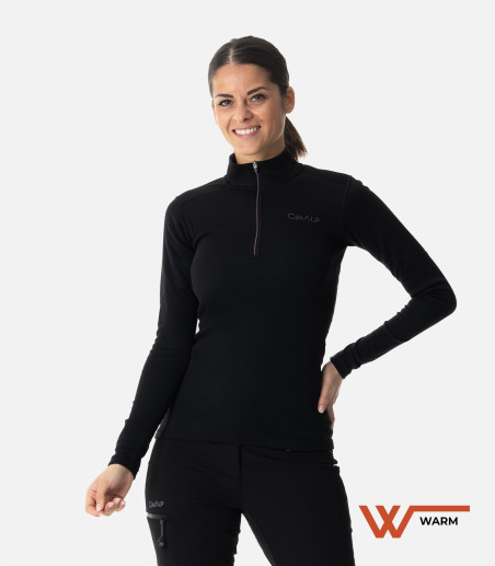 Warmer Baselayer mit Reißverschluss