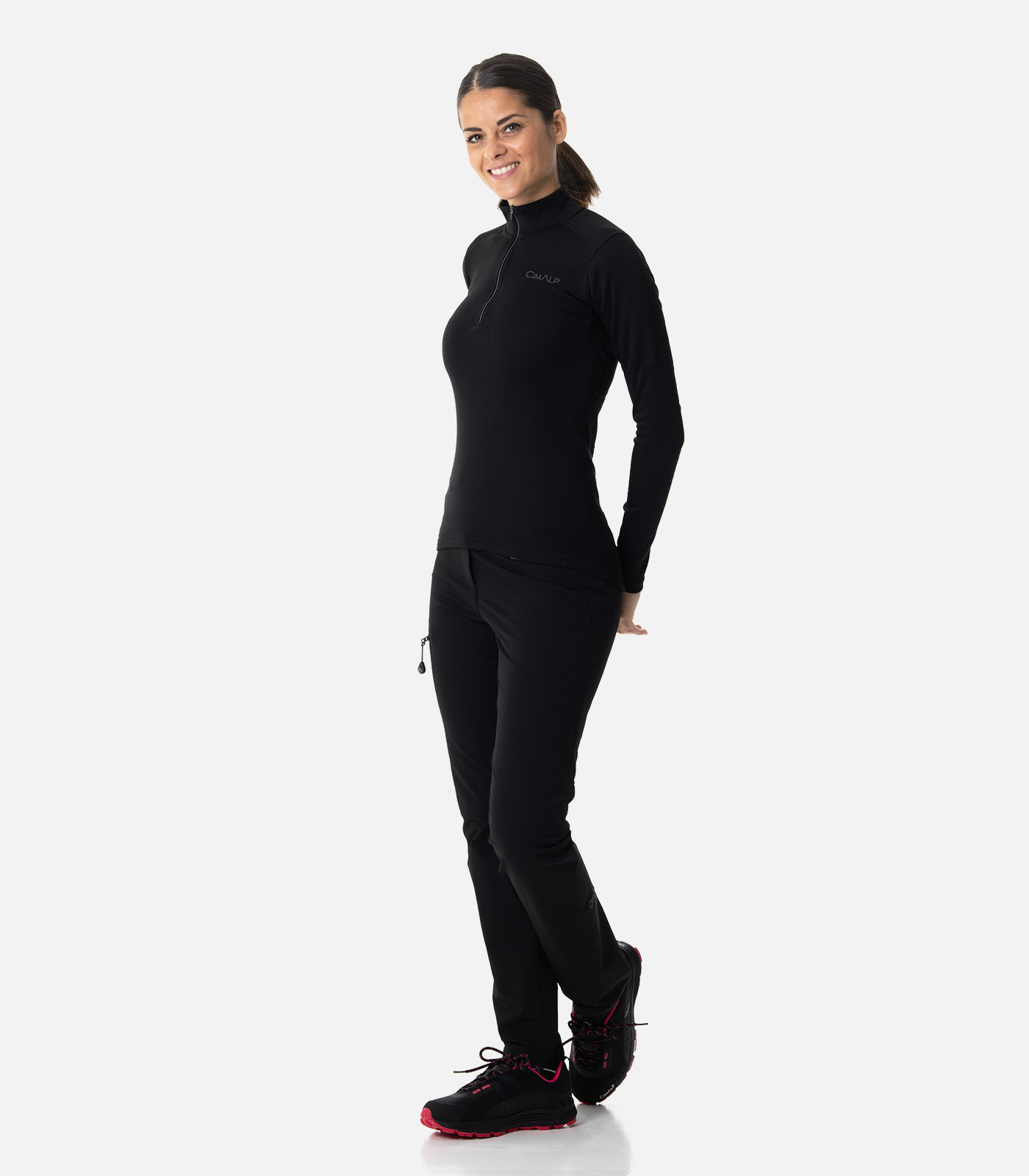 Warmer Baselayer mit Reißverschluss für Damen | CIMALP®