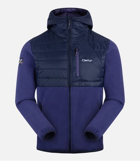 Chaqueta polar híbrida