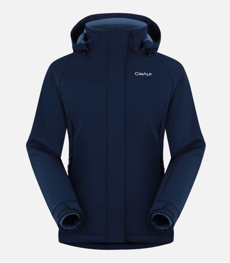 Chaqueta de esquí softshell cálida y técnica