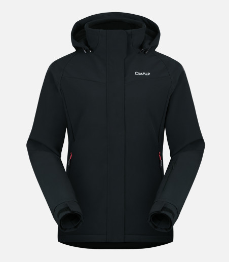Veste de ski Softshell chaude et technique