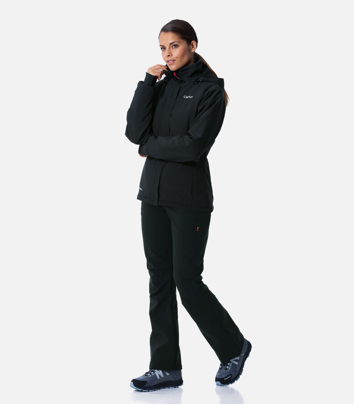 Chaqueta de esquí softshell cálida y técnica