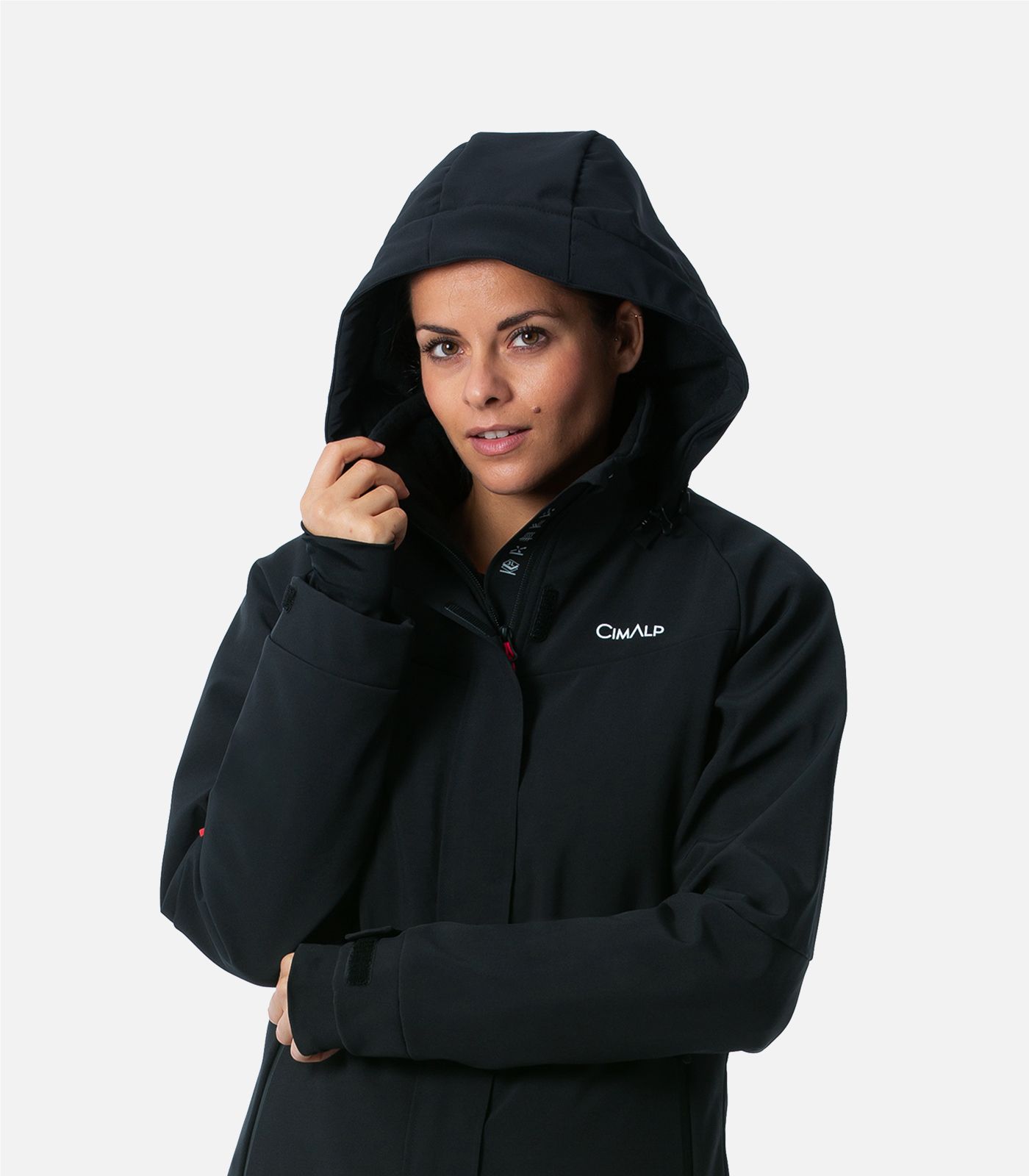 Chaqueta de esquí softshell cálida y técnica
