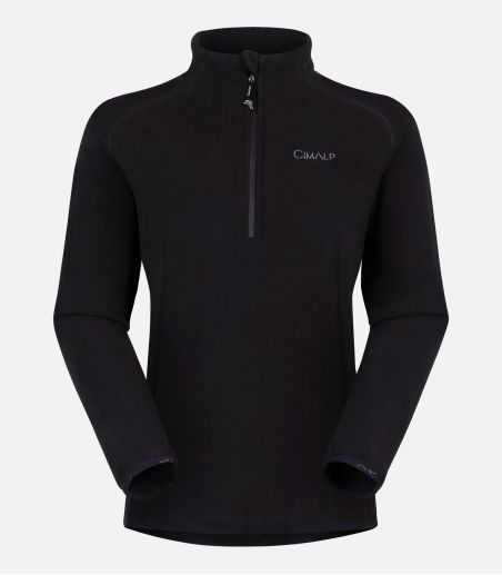200er Thermofleecepullover mit 1/2 Reißverschluss