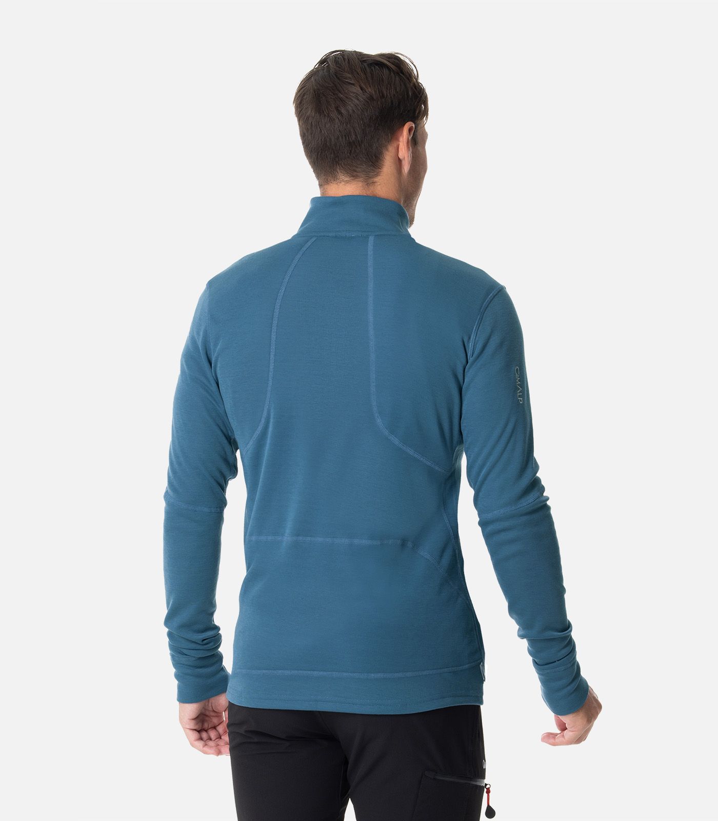 Extra-warm 1/2 zip technical baselayer