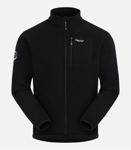 300er Thermofleece mit durchgehendem Reißverschluss