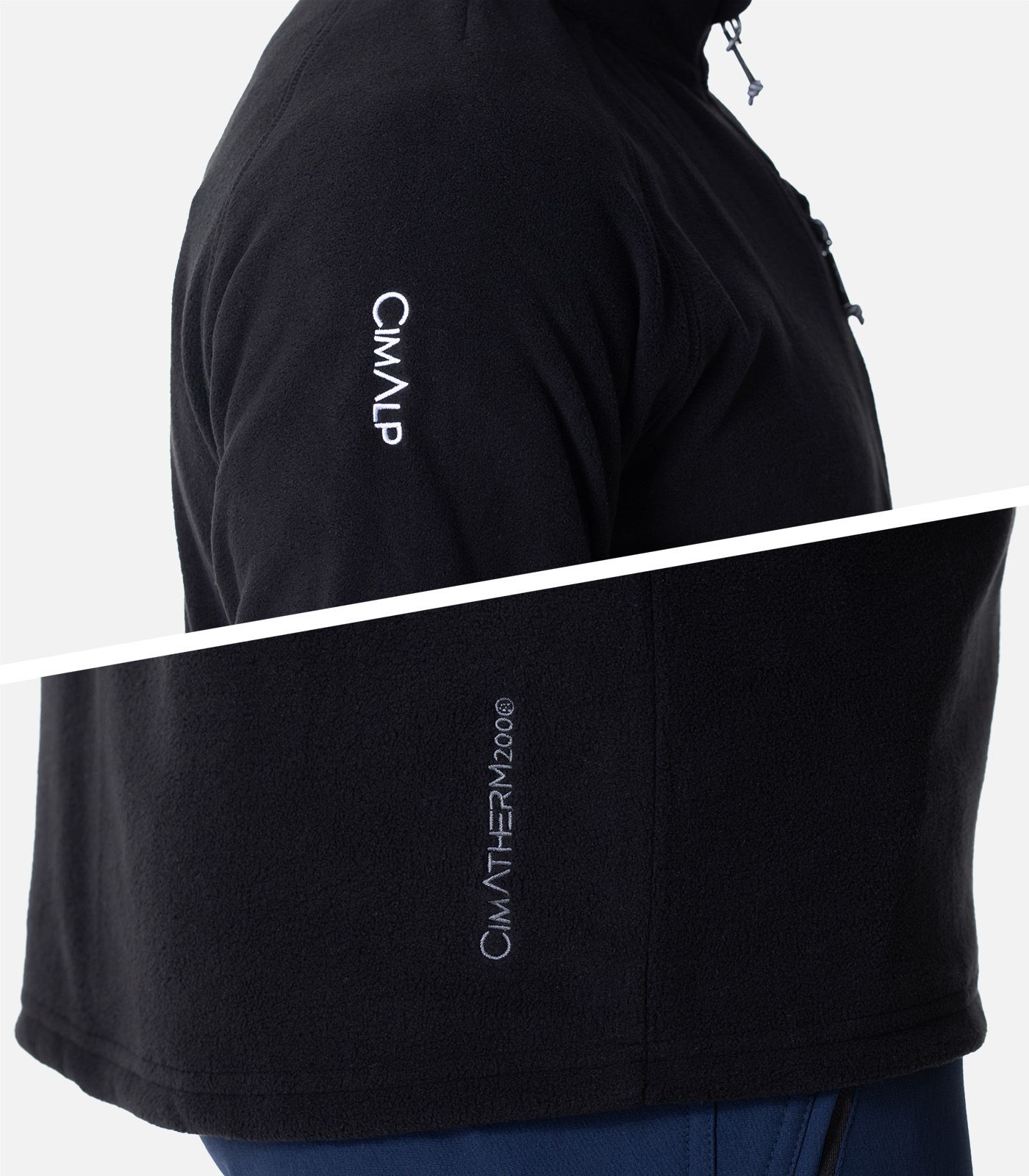 Sudadera polar cálida media cremallera THERMOPOLAR® 200