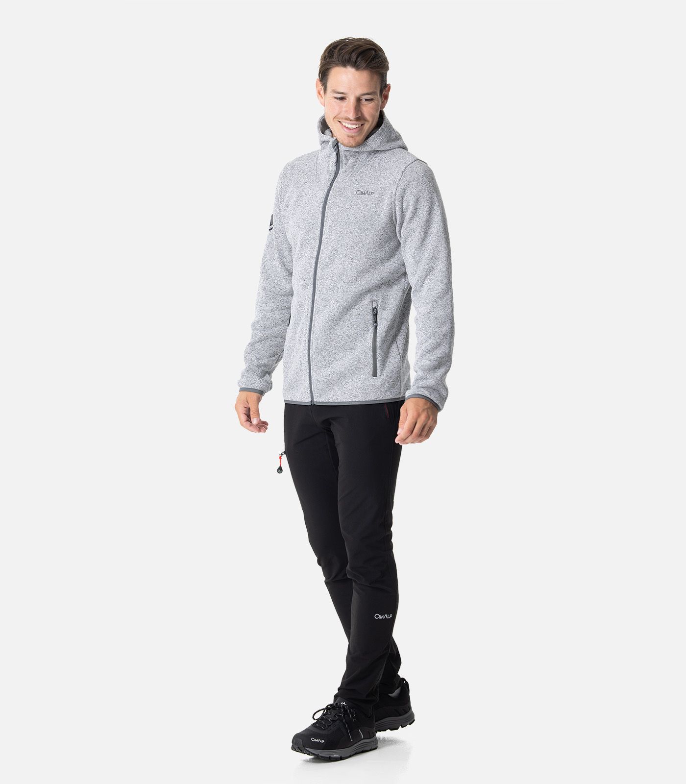 Thermopolar®-Fleecejacke mit Kapuze