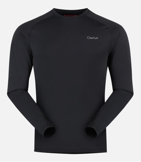 Maillot thermique performant à col zippé