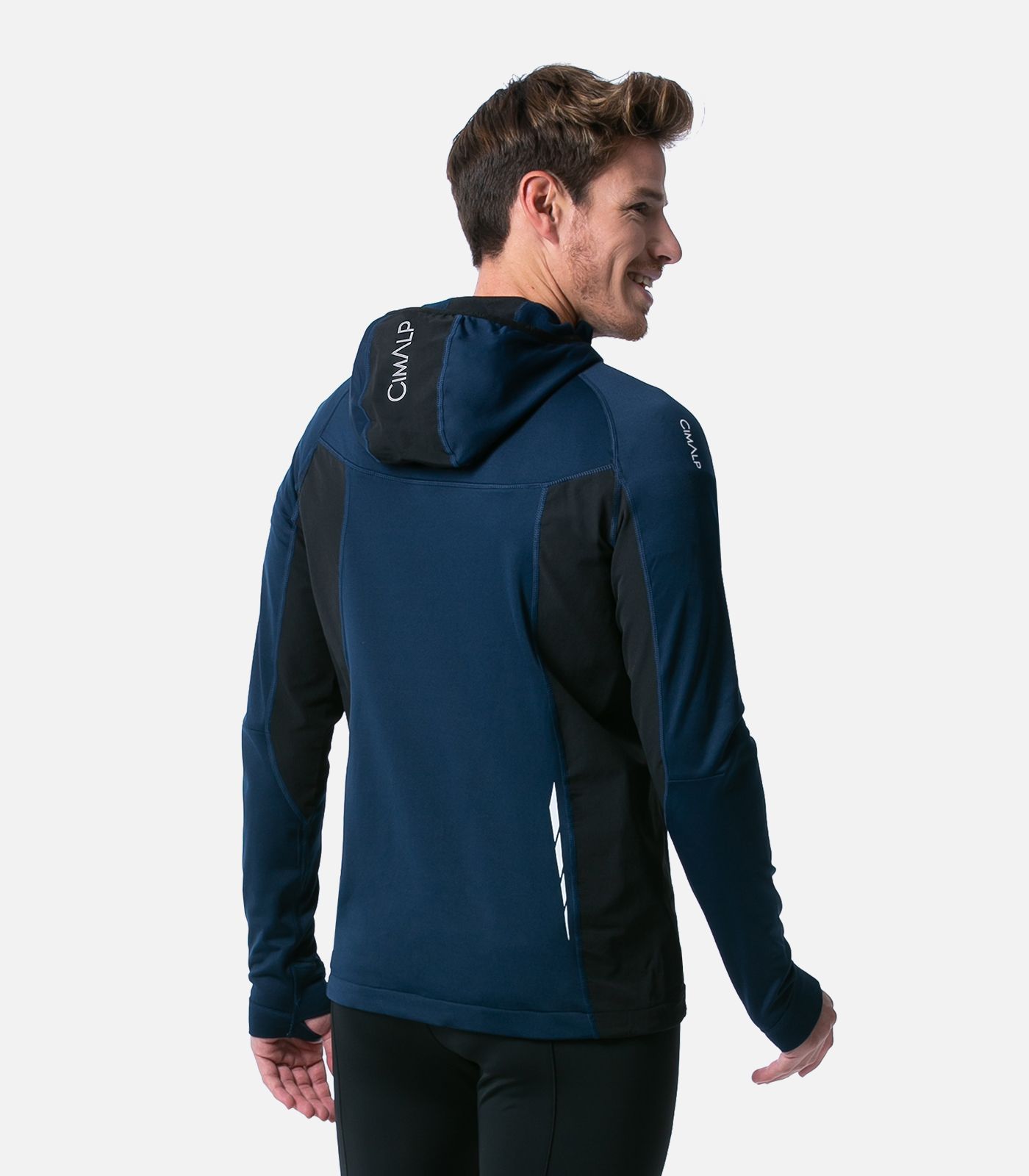 Veste de trail thermique et stretch