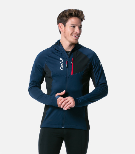 Warme Trailrunning-Jacke mit Stretch Warme Trailrunning-Jacke mit Stretch