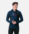 Warme Trailrunning-Jacke mit Stretch