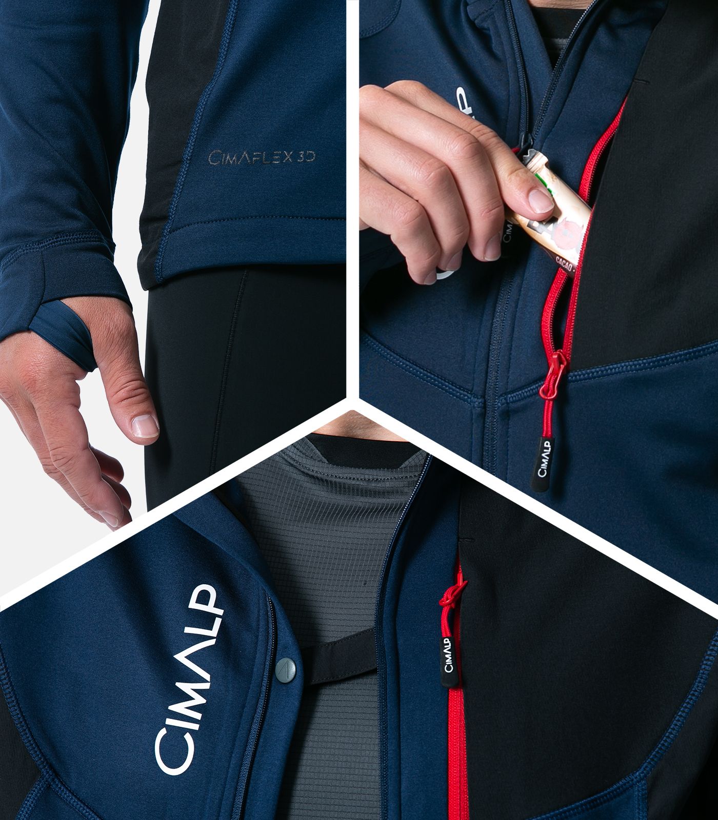 Chaqueta de Trail Running térmica