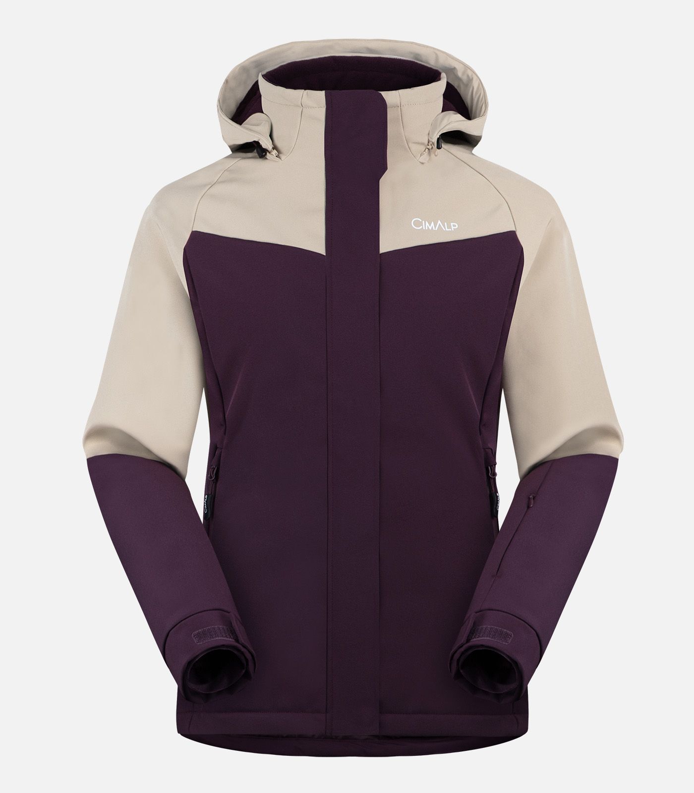 Chaqueta de esquí softshell cálida y técnica