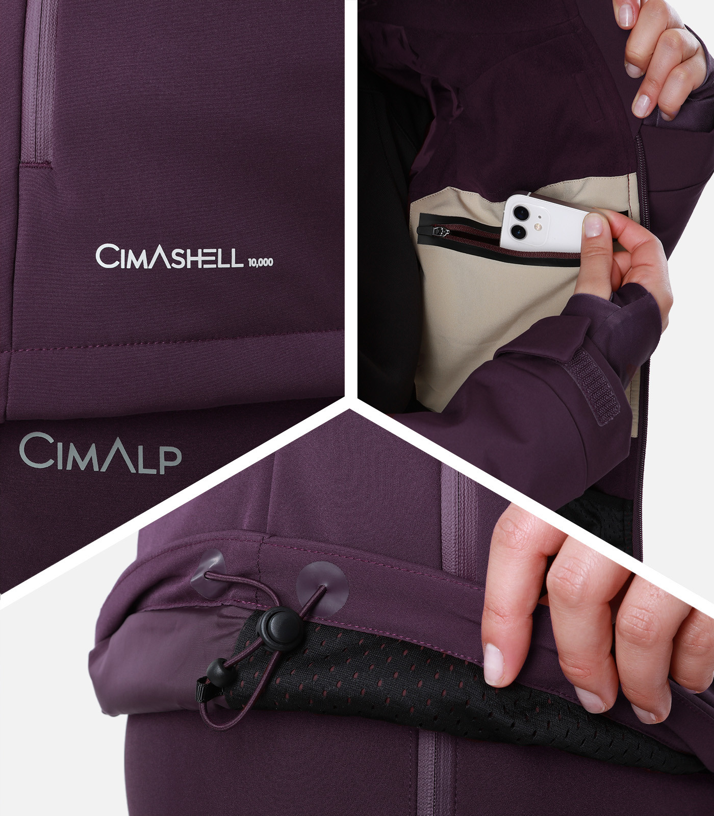 Giacca CIMASHELL® da Sci