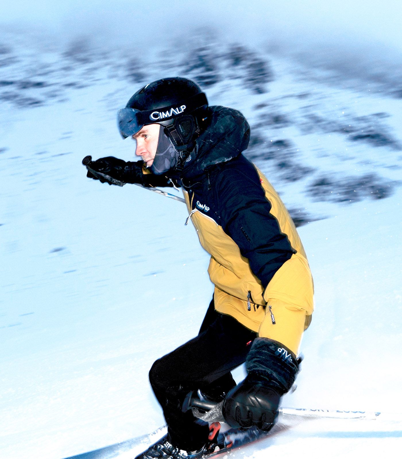 Chaqueta de esquí de alto rendimiento