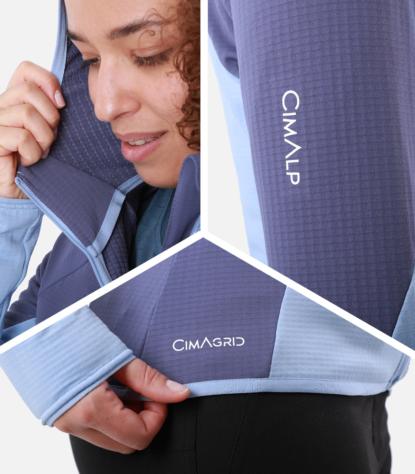 Veste polaire légère et stretch CimaGrid®