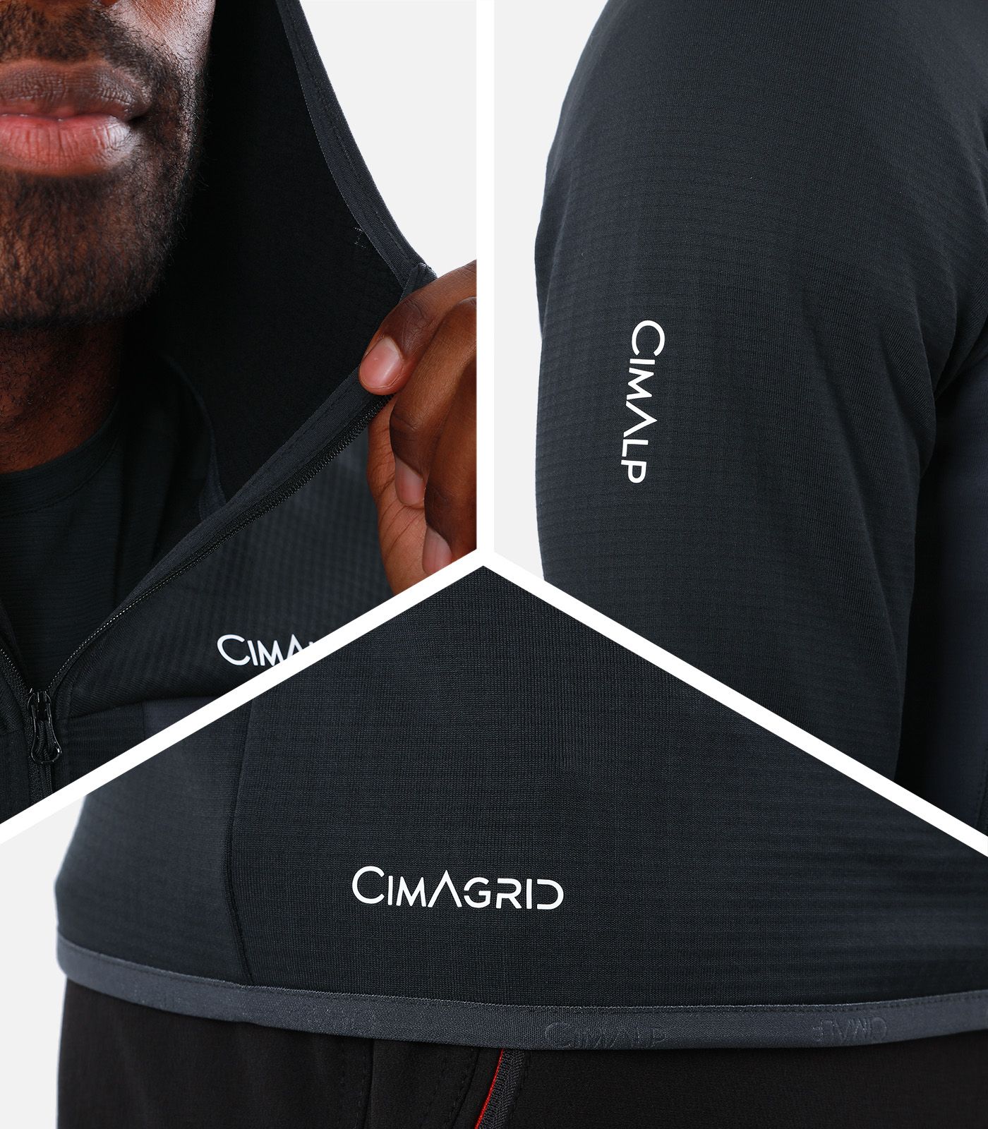 Chaqueta polar de CimaGrid