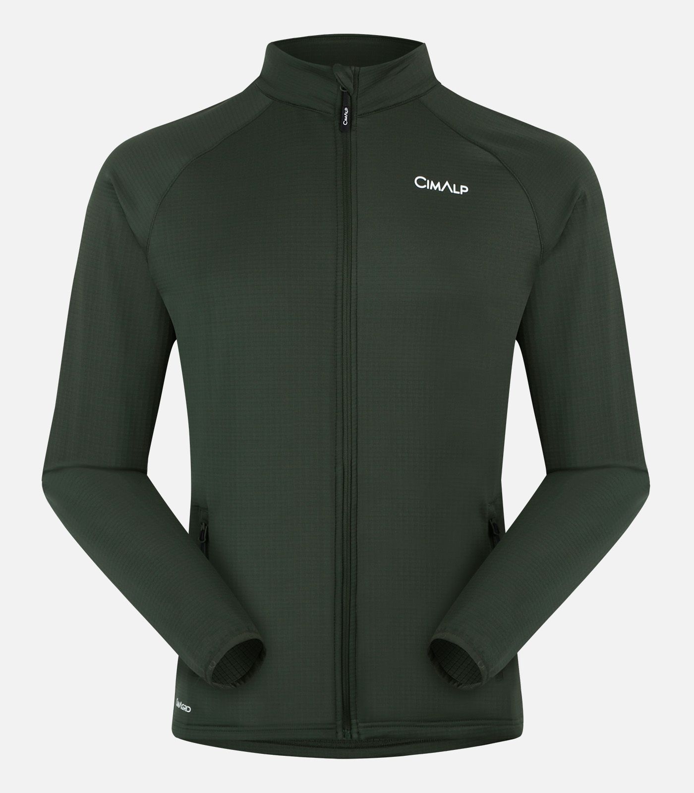 Funktionales Fleece mit Stretch ohne Kapuze Funktionales Fleece mit Stretch ohne Kapuze
