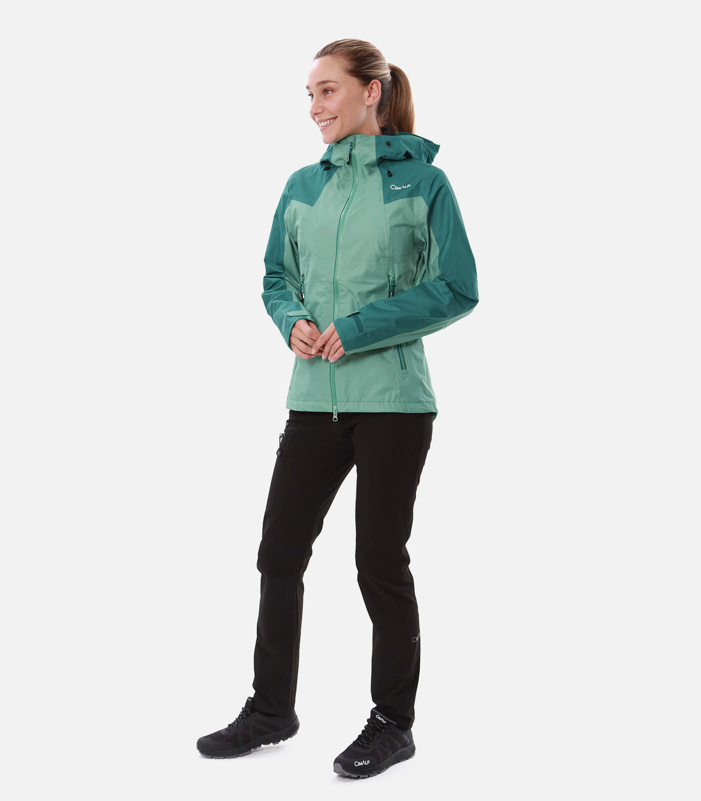 Guscio hardshell da trekking - Impermeabile e traspirante