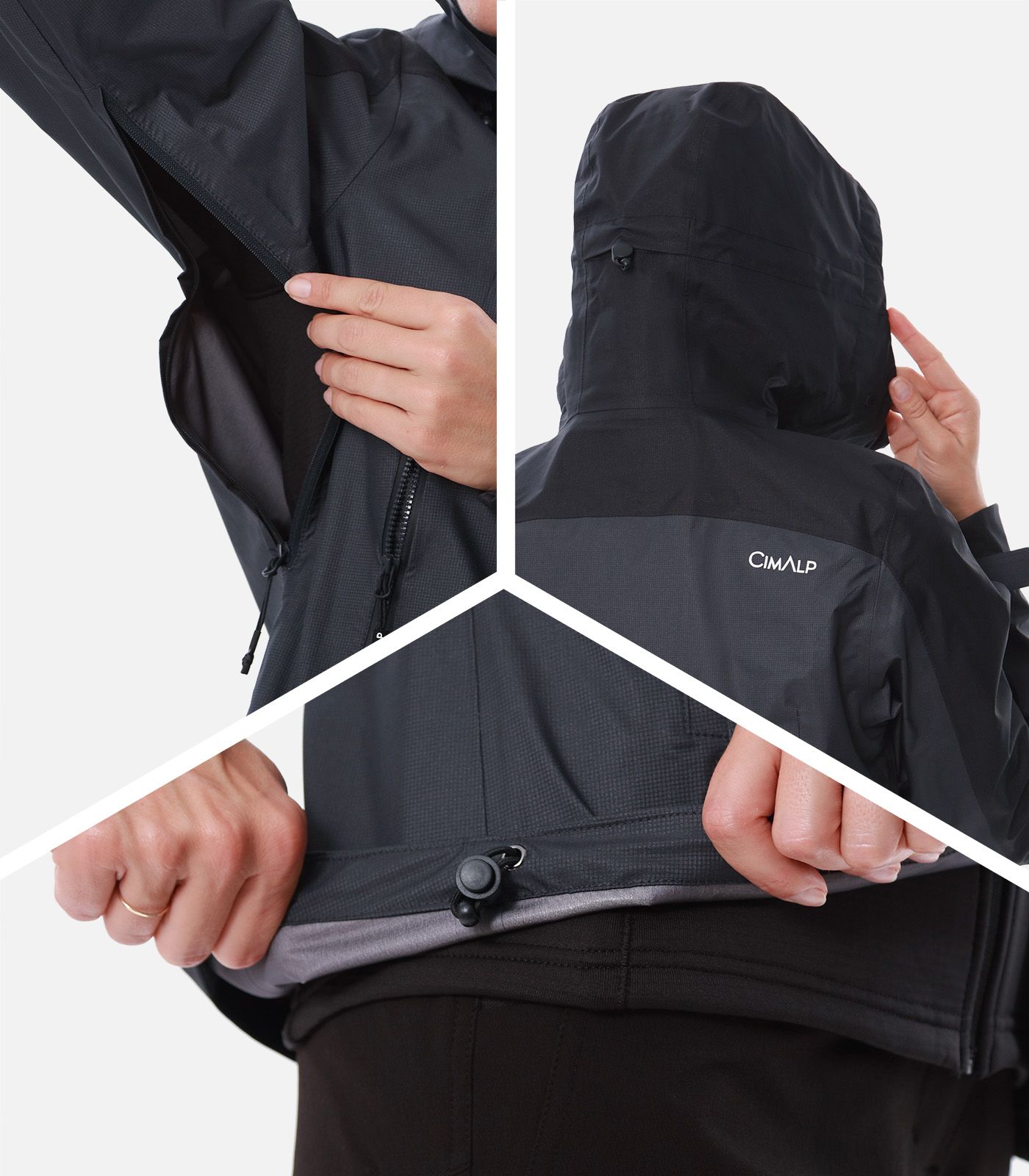 Chaqueta de senderismo con membrana transpirable Ultrashell