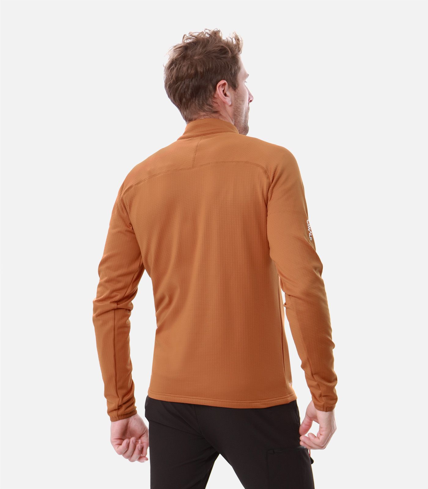 Polaire technique chaude & stretch à col zippé