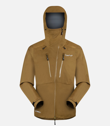 Guscio hardshell da alpinismo - Impermeabile e traspirante