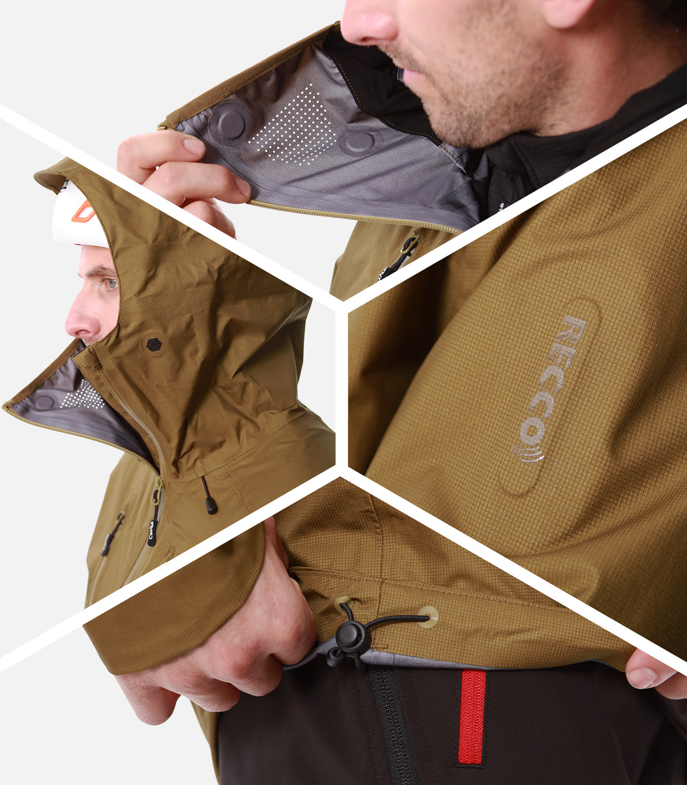 Veste imperméable et légère avec membrane Ultrashell®