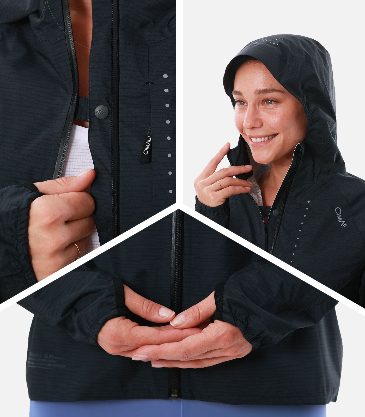 Guscio da Trail Running - Impermeabile e traspirante 10K / 12.5K