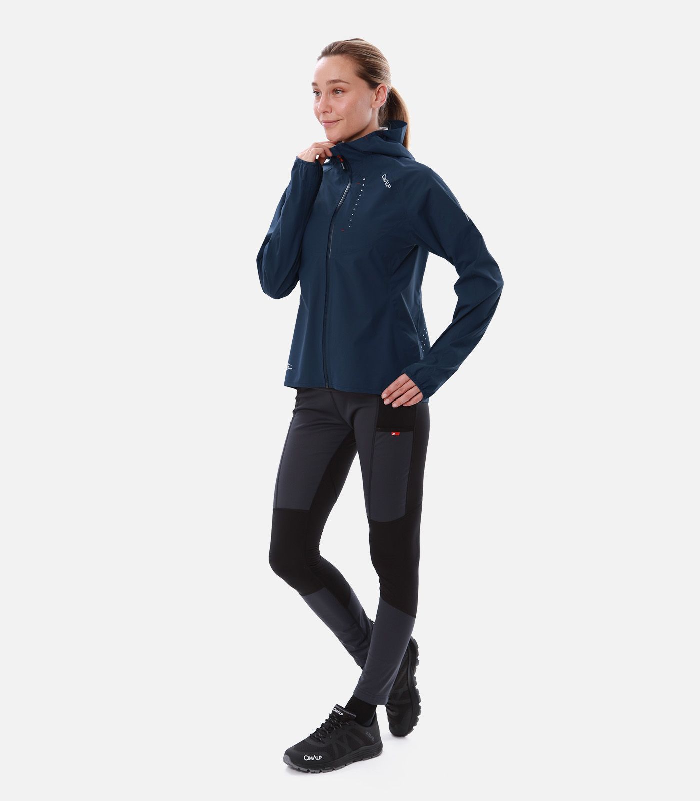Veste de trail imperméable et respirante