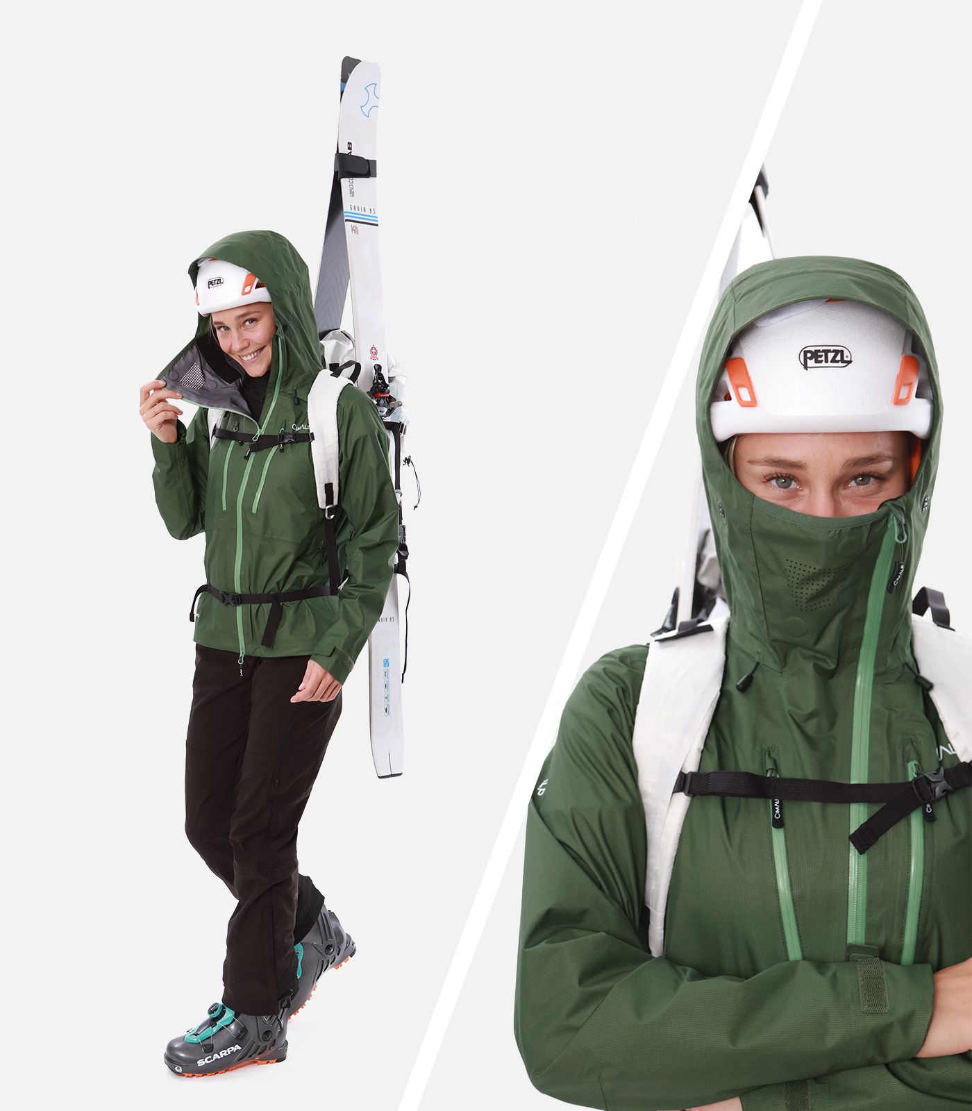 Chaqueta impermeable y ligera Membrana Ultrashell®