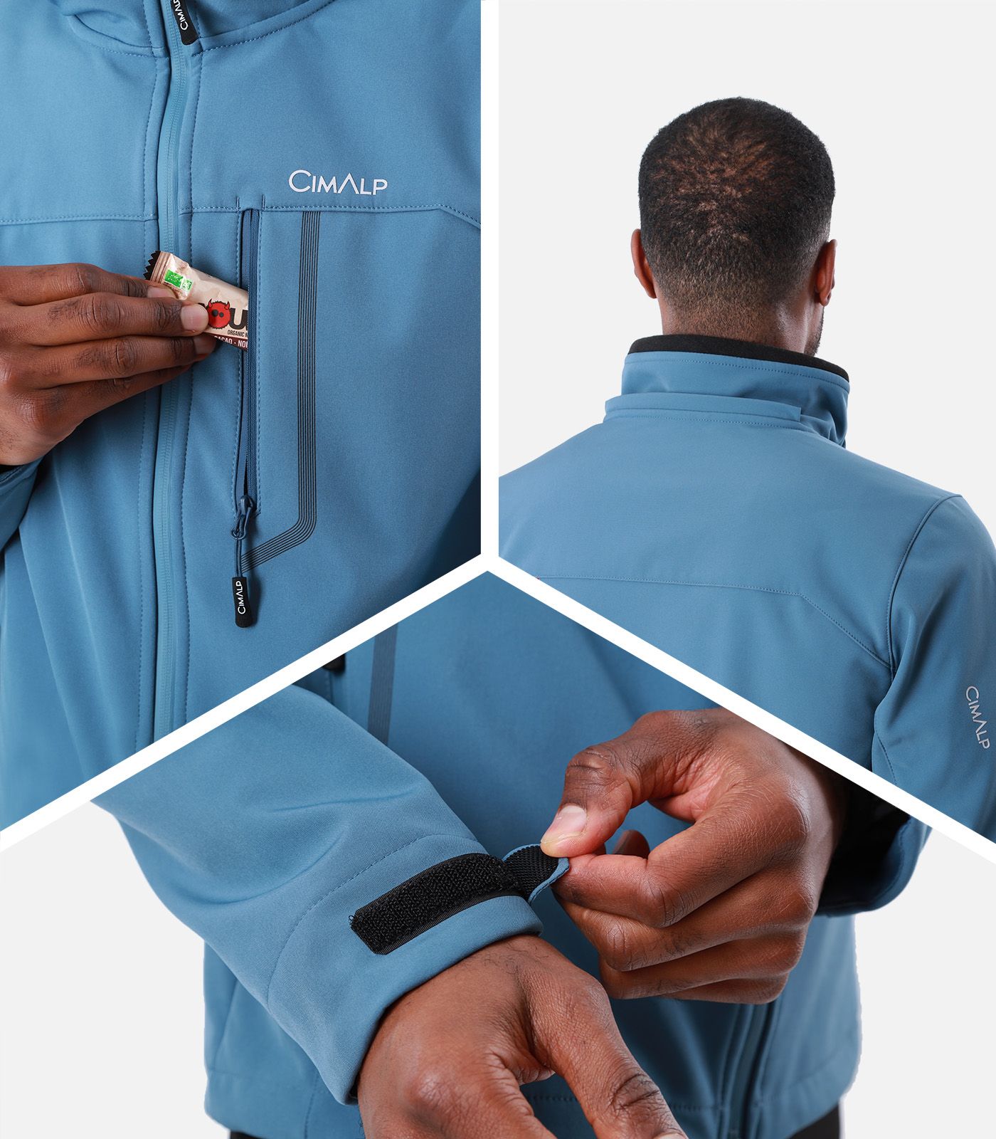 Giacca Softshell 3-layer con cappuccio