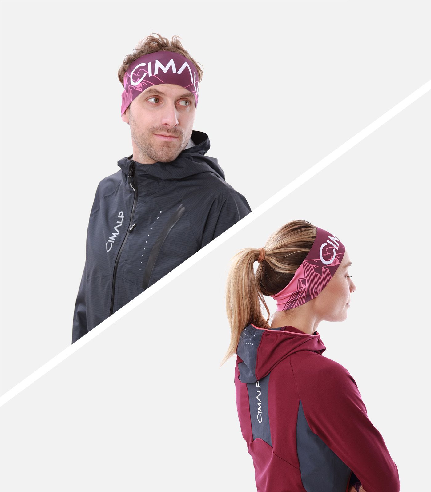 Stirnband aus recyceltem Polyester