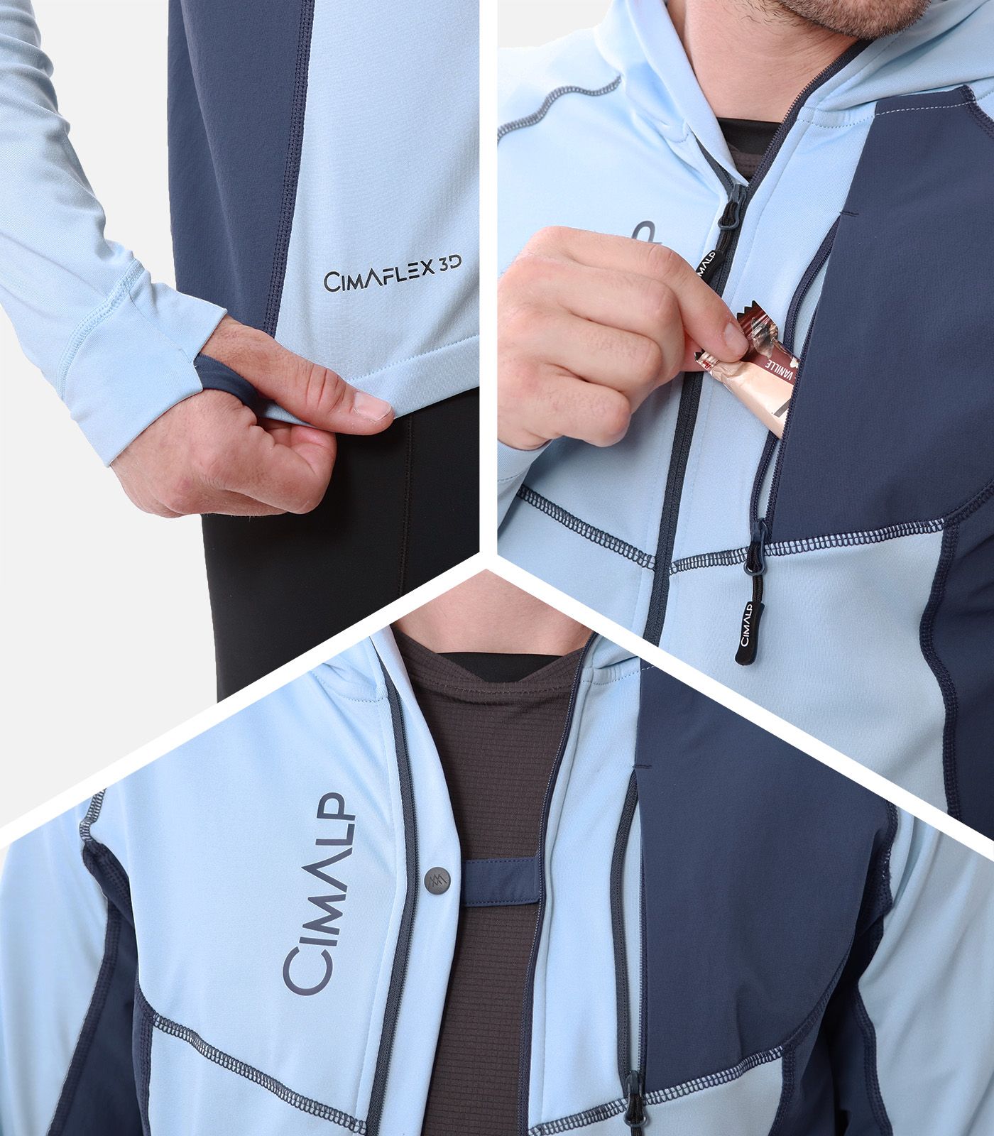 Chaqueta de Trail Running térmica